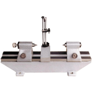 Banc de vérification de concentricité - Distance entre pointes 500 mm - Poupées mobiles verrouillables avec support pour comparateur