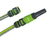Batterie tuyau tricoté antivrille tubi'top gris 20 mètres diamètre 15mm PRB4TOP20G15