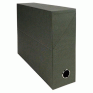 Exacompta Lot de 5 Boîte transfert Eco en carte 14/10e, dos de 90, coloris vert - 3130630831334