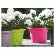 Pot de fleur pot cylindrique colore