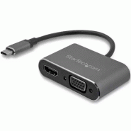 StarTech Adaptateur multiport AV numérique USB-C - VGA et