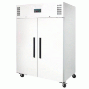 Armoire réfrigérée positive blanche Polar série G 2 portes 1 152L - PG042