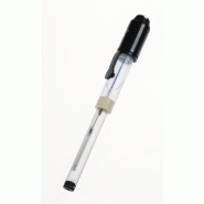 CHAUVIN ARNOUX - Electrode de référence pour argentimétrie XR43 - Corps en PVC - Système sulfate mercureux - Jonction céramique - Diam. 8x110 mm - Connectique S7