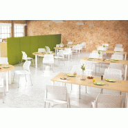 Cloison de bureau amovible Tissu - 180-cm,100-cm Cloison de bureau amovible Tissu - 180-cm,100-cm