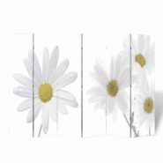 Décoshop26 - Paravent séparateur de pièce cloison pliable 217 x 170 cm motif fleur multicolore DEC031172 - 3000258323668 Décoshop26 - Paravent séparateur de pièce cloison pliable 217 x 170 cm motif fleur multicolore DEC031172 - 3000258323668