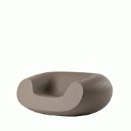 Fauteuil lounge in & out CHUBBY - sable