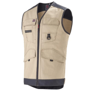 Gilet de travail trowel sans manches 9attup beige/noir t2 - LAFONT - la-9attup-204-2 - 691650