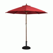 Parasol rond 2,5m rouge | Bolero - GL304