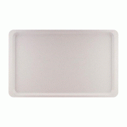 Plateau de service en polyester GN1/1 gris moucheté - 530 x 325 x 16 mm - ROLTEX - 0615402135368