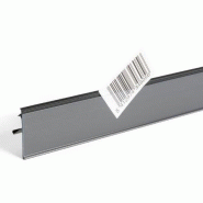 Porte étiquette adaptable HANSA MERTENS - 40 x 987 - Blanc pur RAL 9010_0