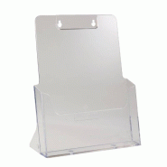 Présentoir porte-brochures A4 | Qdm - CB590