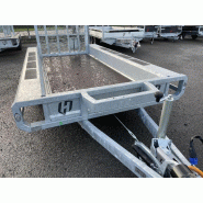 Remorque porte engins HENRA type MT 350x150 PTAC 3500Kg - Reference MA235/3715 - Transport d'engins - Neuve
