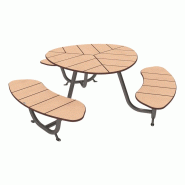 Table pique-nique VALENCE stratifié - Version standard