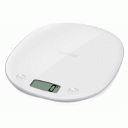 TERRAILLON balance de cuisine electronique 5kg - 1g meringue 12630 - blanc 3094570126304