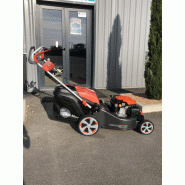 Tondeuse à gazon tractée - Largeur de coupe 51 cm - Hauteur réglable - Avec mulching et bac