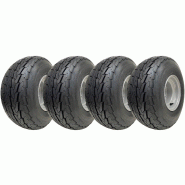 18.5x8.50-8 Pneu remorque, roue 100mm PCD Wanda Road Legal 425kg Load (Set of 4) 18.5x8.50-8 Pneu remorque, roue 100mm PCD Wanda Road Legal 425kg Load (Set of 4)