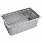 Bac inox perforé GN1/1 200 mm | Gastro m - GR737