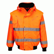 Blouson Bomber Haute Visibilité 3 en 1 C467 Portwest - Orange / XXL_0