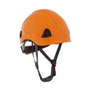 Casque de chantier style alpiniste CH-300 (Orange) - Réf : PTC10