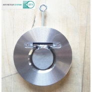 Clapet anti-retour à simple battant à insérer entre brides acier ou inox_1