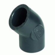 Coude 45° PE emboiture - Référence 03HIE020 - Diamètre 020 à 110 mm