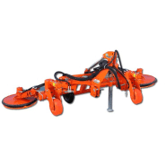 Equipement pour le desherbage mecanique rinieri - bio-dynamic double avec roue tondeuse rsi