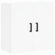 Helloshop26 - Armoire murale blanche bois d'ingénierie 60 x 31 x 60 cm espace de rangement décoratif style moderne 02_0048803 - blanc Bois massif 30