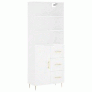 Helloshop26 - Buffet bahut commode armoire meuble de rangement organisateur cuisine salle de séjour salon haut 69,5 x 34 x 180 cm 02_0032613 - 300021 Helloshop26 - Buffet bahut commode armoire meuble de rangement organisateur cuisine salle de séjour salon haut 69,5 x 34 x 180 cm 02_0032613 - 300021