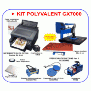 Kit polyvalent impression-presse transfert ricoh gx7000