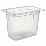 METRO Professional Récipient GN 1/4, 200 mm, Polypropylène (PP) - blanc plastique polypropylène 284760
