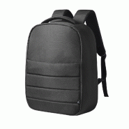 Sac à dos noir pour ordinateur portable jusqu'à 15 pouces, tablette 12 pouces. - 8435408324731