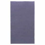 Serviette en ouate gaufré 2 plis bleu marine 1/6 33x40cm - par 2000