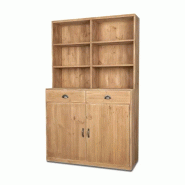 TRADIS Buffet à vin, 6 casiers, 2 portes - marron 3701468413728