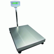 Balance de contrôle de pesée au sol - Structure ABS, plateau inox, capacités jusqu'à 300 kg Balance de contrôle de pesée au sol - Structure ABS, plateau inox, capacités jusqu'à 300 kg