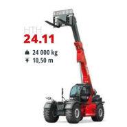 Chariot télescopique fixe  grosse capacité - Magni TH - HTH 24.11