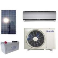 Climatiseur solaire - jiaxing new light solar power technology - système de climatisation 100% split solar powered