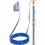 Hillvert - hillvert Pompe Submersible Pompe À Eau Immergée HT-ROBSON-SP2200-72 (Débit De 9 000 l/h, 2 200 W, Hauteur De Refoulement 72 m, - 4062859