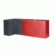 Jardinière Linus - Hauteur 700 mm - Forme classique, rectangulaire ou angle - Polyéthylène - 22 coloris_0