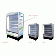 Location vitrine libre service murale MUTI - verticale avec 0°C à +4°C, étagères modulables et éclairage économique Location vitrine libre service murale MUTI - verticale avec 0°C à +4°C, étagères modulables et éclairage économique