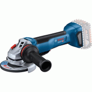Meuleuse d'angle 18 v gws 18v-10 p professionnal 125 mm (sans batterie ni chargeur) en carton BOSCH 06019j4100 - 850841 Meuleuse d'angle 18 v gws 18v-10 p professionnal 125 mm (sans batterie ni chargeur) en carton BOSCH 06019j4100 - 850841
