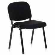 Siège de conférence / Siège visiteur XT 600 noir/noir hjh OFFICE - noir polyester 704000
