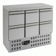 Table réfrigérée 6 DRAWERS - 7950.0113 Combisteel - inox 7950.0113