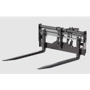 Tablier porte-fourches 8 t - large avec fourches de 1800 mm de long et positionneur - ATT-03-058 - MAGNITH