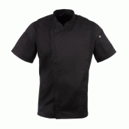 Veste de cuisine mixte Cool Vent Chef Works Urban Springfield noire M - M 0615402533508
