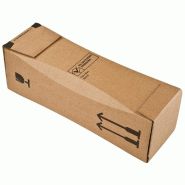 Carton pour bouteilles certifié DHL 30.5x7.4x7.4cm