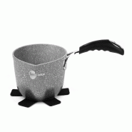 Casserole avec manche et protège-poêle Food Network - Forn-Ok Excelsa Aluminium Gris 33,5x17,5x10,5 cm 1 L - gris aluminium 61104 Casserole avec manche et protège-poêle Food Network - Forn-Ok Excelsa Aluminium Gris 33,5x17,5x10,5 cm 1 L - gris aluminium 61104