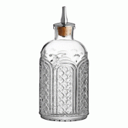 Cocktail7 Bouteille à Bitter Rafael 20cl - transparent verre DSH-RAF