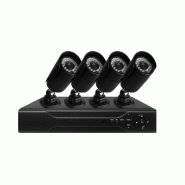Enregistreur HD + 4 cameras connectées