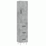 Helloshop26 - Buffet bahut commode armoire meuble de rangement organisateur cuisine salle de séjour salon haut 34,5 x 34 x 180 cm 02_0034380 - 300021 Helloshop26 - Buffet bahut commode armoire meuble de rangement organisateur cuisine salle de séjour salon haut 34,5 x 34 x 180 cm 02_0034380 - 300021