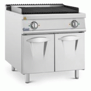 Helloshop26 - Grill professionnel pierre de lave 8,1 kw 50 à 300 °c 400 v 80 x 73 cm pro 730 series acier inoxydable fonte émaillée 14_0009116 - 3 Helloshop26 - Grill professionnel pierre de lave 8,1 kw 50 à 300 °c 400 v 80 x 73 cm pro 730 series acier inoxydable fonte émaillée 14_0009116 - 3